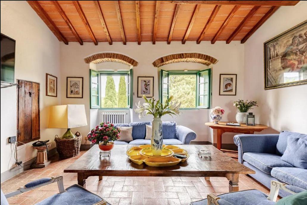 Villa Il Poggio Greve in Chianti Ngoại thất bức ảnh